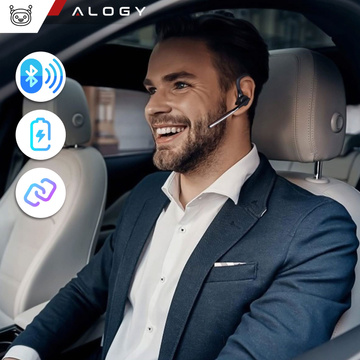 Alogy Bluetooth 5.1 CVC8.0 drahtloser In-Ear-Kopfhörer ETUI