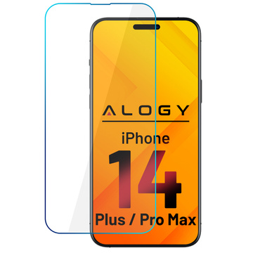 Захист екрану загартоване скло 9H Alogy для Apple iPhone 14 Plus / 14 Pro Max