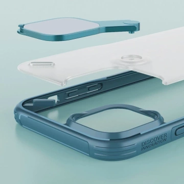 Чохол Nillkin Cyclops Case Durable з кришкою для камери і складною підставкою для iPhone 13 Pro чорний