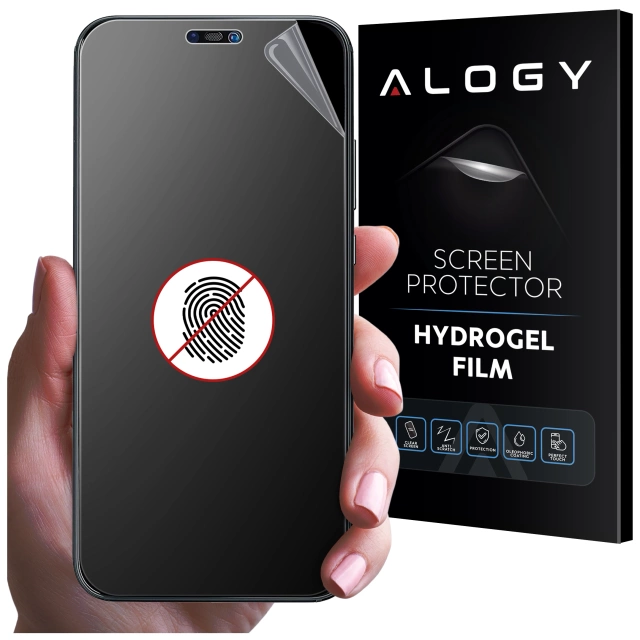 Folia "MATOWA" do Huawei P20 Lite Hydrożelowa Alogy HydroSkin Matte Pro™ na ekran do etui "BEZ ODCISKU PALCÓW"