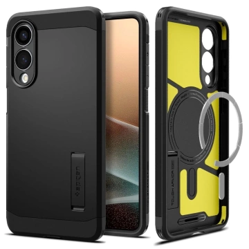 Чохол Spigen Tough Armor MagSafe для Samsung Galaxy S25 Edge, чорний