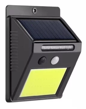 Lampa solarna LED  z czujnikiem ruchu i zmierzchu zewnętrzna 48 LED COB