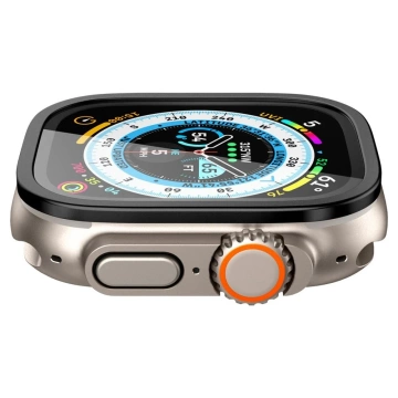 Загартоване скло Spigen Glas.tr Slim Pro Apple Watch Ultra (49 мм) чорний