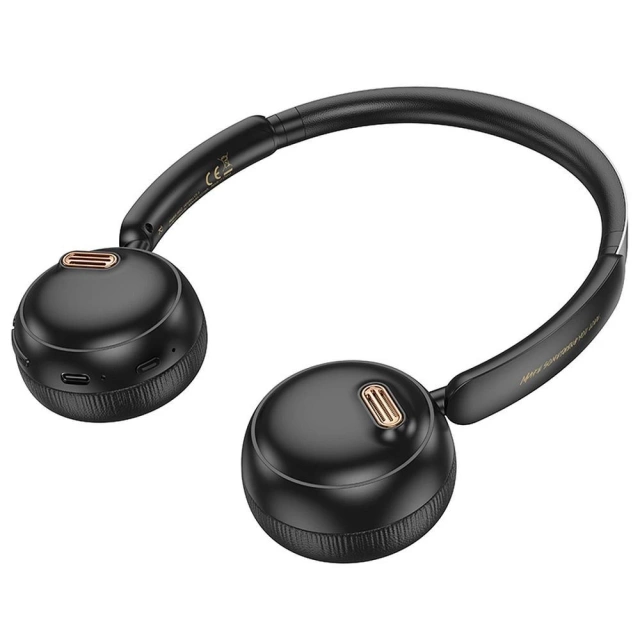 Słuchawki Bezprzewodowe Nauszne Hoco W62 Bluetooth 5.3 Czarne