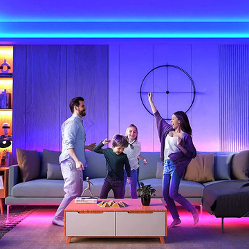 Vodotěsný RGB LED pásek 5m barevný napájecí zdroj Pilot 300 SMD driver