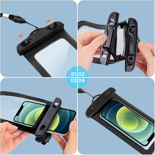 Universal waterproof case Black