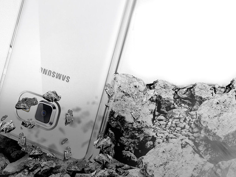 Pouzdro Spigen Liquid Crystal pro Samsung Galaxy A7 2016 průhledné