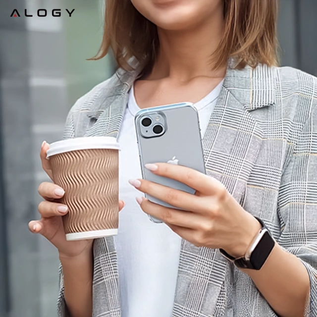 Obrněné pouzdro Alogy Hybrid Case s krytem fotoaparátu pro Apple iPhone 13 Transparent