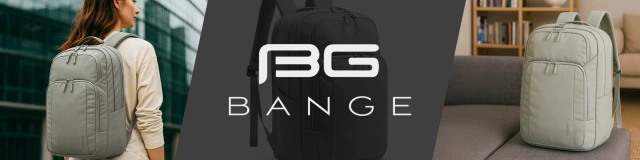 Bange 23L wasserdichter Rucksack für 16,4"-Laptops – Geräumig und komfortabel, robust und atmungsaktiv, ideal für Stadt und Reisen, Arbeit und Flugreisen, Unisex – Grau