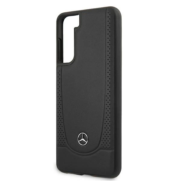 Etui Mercedes MEHCS21MARMBK do pevného pouzdra Samsung Galaxy S21 Plus G996 Urban Line