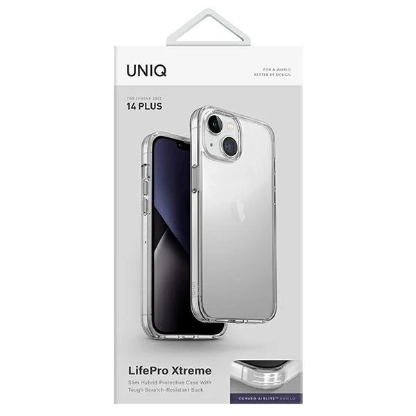 Pouzdro UNIQ LifePro Xtreme pro iPhone 14 Plus 6,7" průhledné/křišťálově čiré