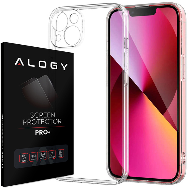 Броньований чохол Alogy Hybrid Case з кришкою камери для Apple iPhone 13 Clear Glass