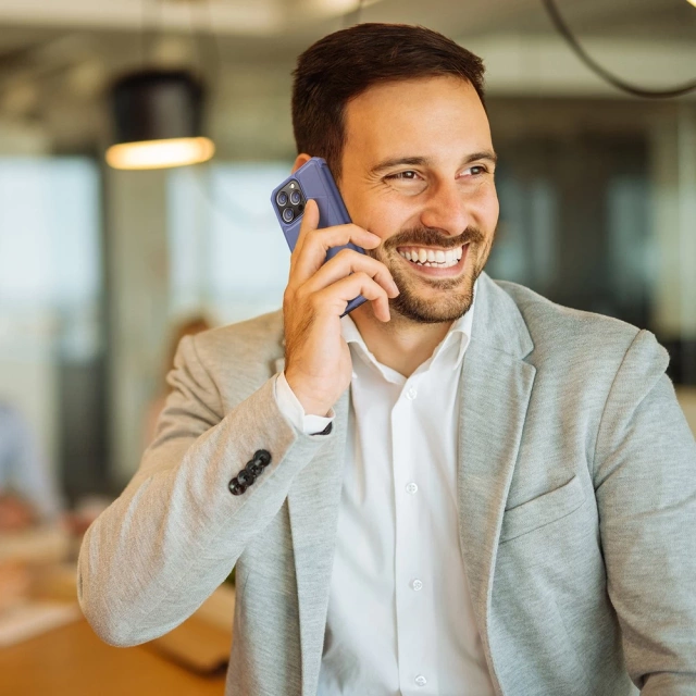 DUX DUCIS Skin X holster cover case with flip iPhone 13 Pro blue