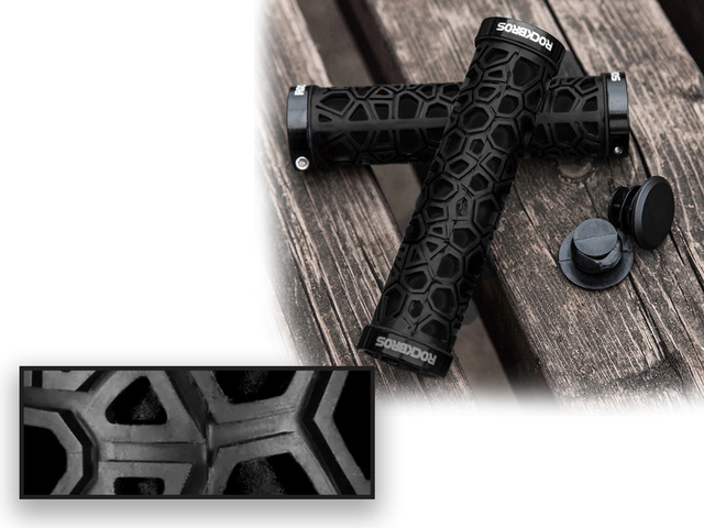 Gripy na bicykel pre RockBros 2017-14ABK Black