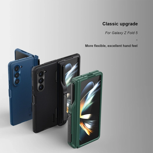 Чохол Nillkin Super Frosted Shield Fold для Samsung Galaxy Z Fold 5 - чорний
