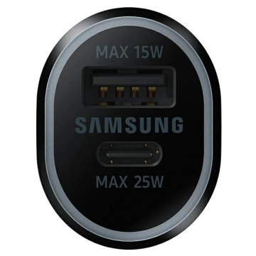 Автомобільний зарядний пристрій для Samsung EP-L4020NBEGEU USB-C/USB-A 40W Fast Charging чорний