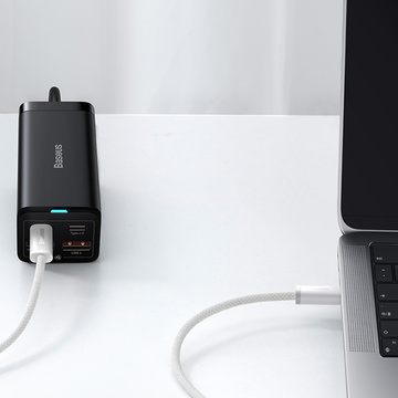 1m Baseus Dynamic USB-C to USB-C 100W 480 Mbps Cable White