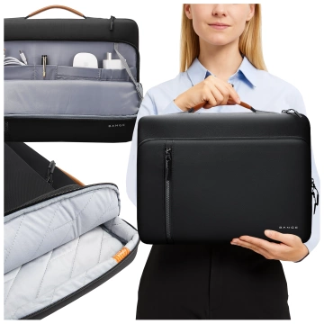 Водонепроникний рюкзак Bange для ноутбука 15.6", city traveler, 45х30х16 см, для роботи, літака, чоловічий, жіночий, з USB портом Чорний