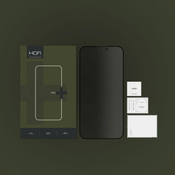 Ochranné ochranné sklo Hofi Anti Spy Glass Pro pro Apple iPhone 15 Privacy