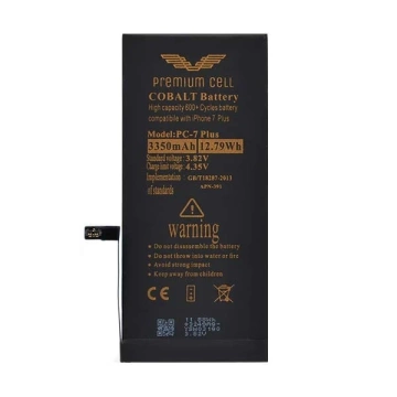 Батарея преміум-класу Cobalt для iPhone 7 Plus 3350mAh 600 циклів зарядки/розрядки