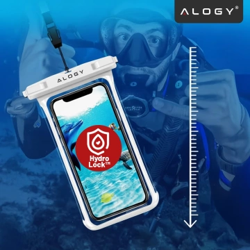 Alogy Waterproof Case Universal IPX8 to 6.5 Black