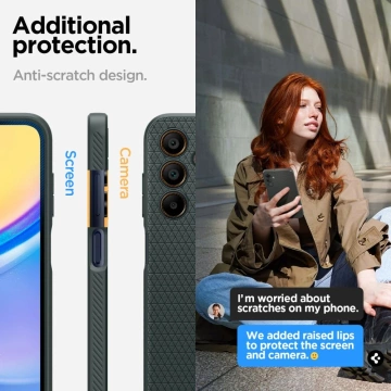 Etui Spigen Liquid Air для Samsung Galaxy A15 4G / 5G Abyss Green