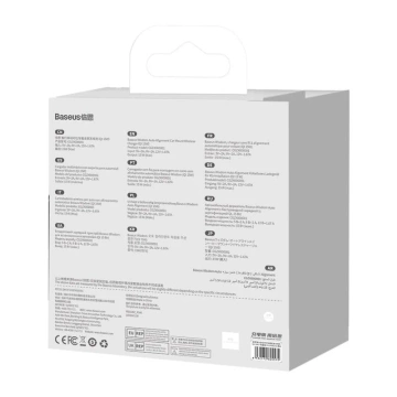 Automatický držiak do kokpitu Baseus Wisdom s Qi indukčnou nabíjačkou (čierna)