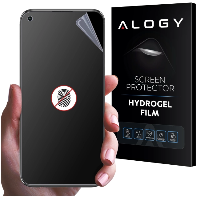 Folia "MATOWA" do Huawei P40 Lite Hydrożelowa Alogy HydroSkin Matte Pro™ na ekran do etui "BEZ ODCISKU PALCÓW"