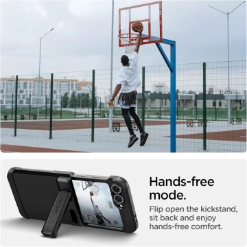 Etui do Galaxy Z Flip 6 / 7 FE Spigen Tough Armor Mag MagSafe Black