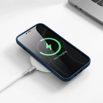 Baseus Tekuté gélové puzdro Silikónový kryt pre iPhone 13 Pro Blue (ARYT000703)