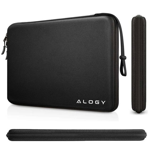 Ochranné pouzdro na notebook, MacBook Air Pro 13,3" Alogy Hard Foam Bag pro 13-14" notebooky černé