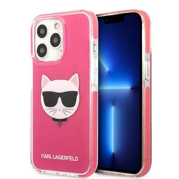 Etui Karl Lagerfeld KLHCP13XTPECPI для iPhone 13 Pro Max 6,7" Hardcase Choupette Head