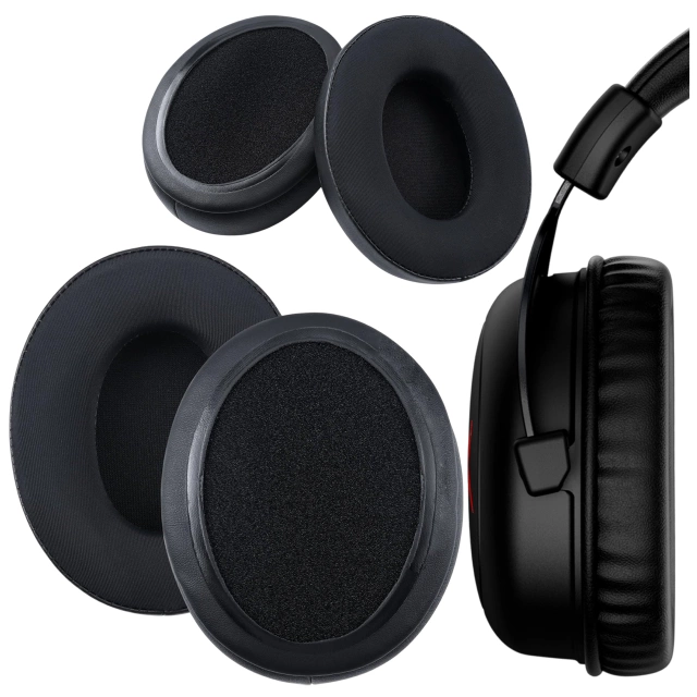 Nauszniki 2x wymienne pady gąbki do słuchawek do HyperX Cloud I / II / Alpha / Pro / S / X / Core / Stinger / Flight