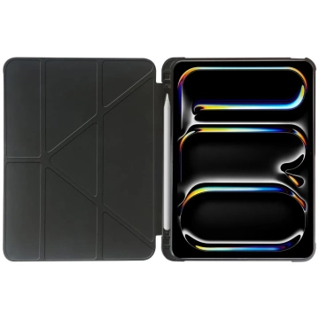 SC Pen Origami Hülle für Apple iPad Pro 13 7/2024 Schwarz