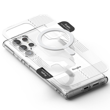 Ringke Magnetplatte für iPhone MagSafe und Ringadapter Weiß