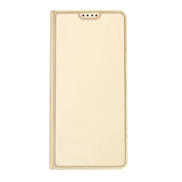 Puzdro Dux Ducis Skin Pro pre Xiaomi Redmi Note 12 Pro Cover Flip Card Wallet Stand Gold
