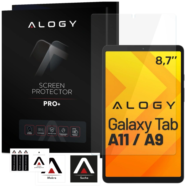 Tvrzené sklo pro Samsung Galaxy Tab A9 2023 8,7" 2gen X110 / X115 pro Alogy Screen Protector Pro 9H
