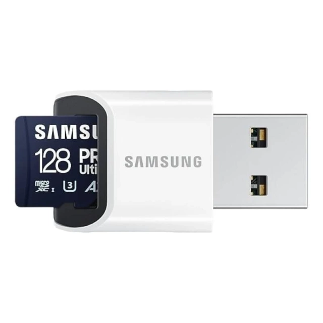 Карта пам'яті Samsung microSDXC PRO Ultimate 128GB 200MB/s UHS-I/U3 (MB-MY128SB/WW)