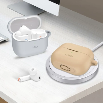 Silikonové ochranné pouzdro s háčkem pro Samsung Galaxy Buds 3 / 3 Pro Black