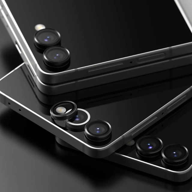 Osłona Aparatu do Galaxy Z Flip 7 Ringke Camera Frame 2-Pack Czarna