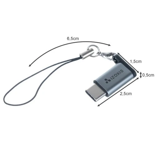 Перехідник USB-C - USB micro B 2.0
