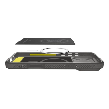 Etui Ochronne do iPhone 17 Pro Spigen Rugged Armor MagSafe Grey