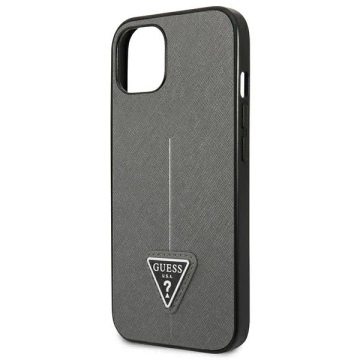 Чохол Etui Guess GUHCP13MPSATLG для iPhone 13 6,1" SaffianoTriangle Logo