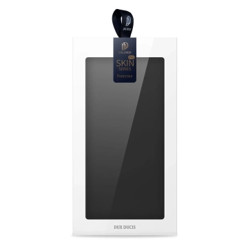Dux Ducis Skin Pro Handyhülle für Samsung Galaxy S23 Flip Card Wallet Stand Schwarz