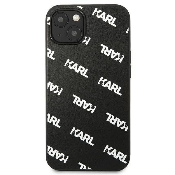 Karl Lagerfeld KLHCP13SPULMBK3 iPhone 13 mini 5,4" жорсткий чохол чорний/чорний Allover