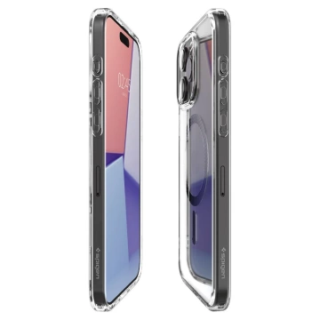 Etui Spigen Ultra Hybrid Mag MagSafe pro iPhone 15 Pro Max Carbon Fiber