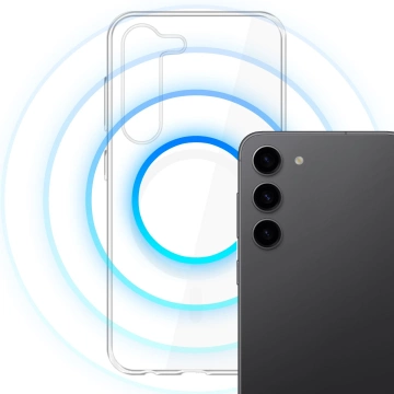 Schutzhülle für Samsung Galaxy S24 3mk Clear MagCase