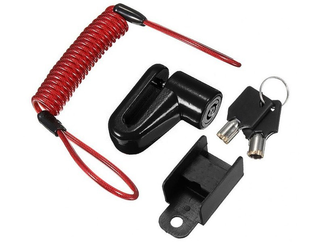 Zapięcie zamek Alogy blokada koła hulajnogi / roweru / motocylku