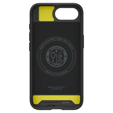 Чохол для iPhone 16e Spigen Rugged Armor Mag MagSafe Matte Black