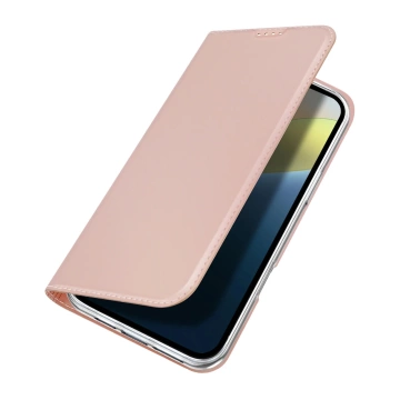 Захисний чохол Dux Ducis Skin Pro рожевого кольору з відкидною кришкою для iPhone 16